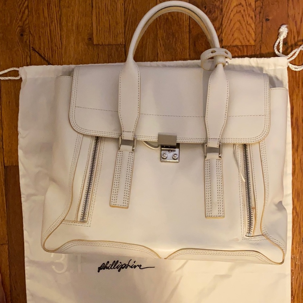3.1 Phillip Lim large white Pashli handbag